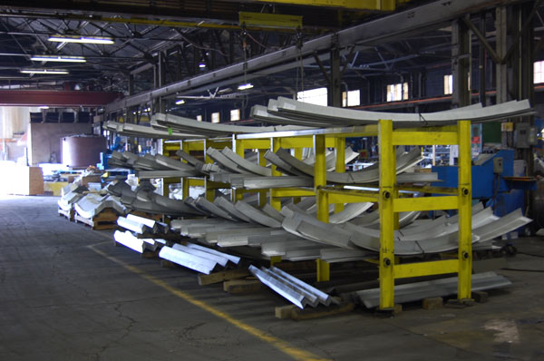 Монтаж ангара